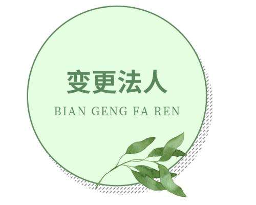 公（gōng）司變（biàn）更法人需要多少錢?