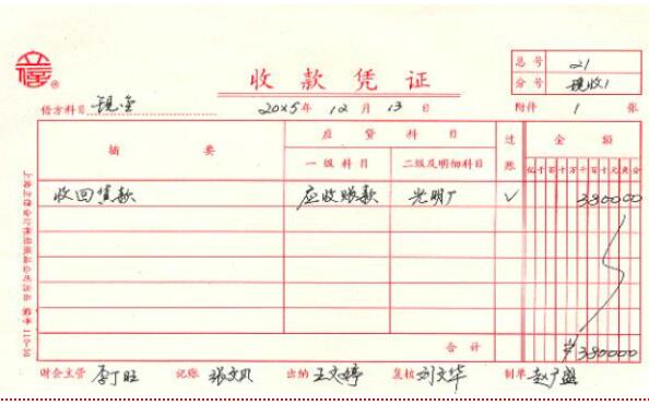 記賬憑證填寫樣本圖（tú）片，記賬憑證的（de）填製樣式圖